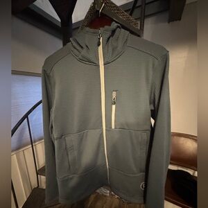 Little Donkey Fleece Grid Hoodie - Men’s Large